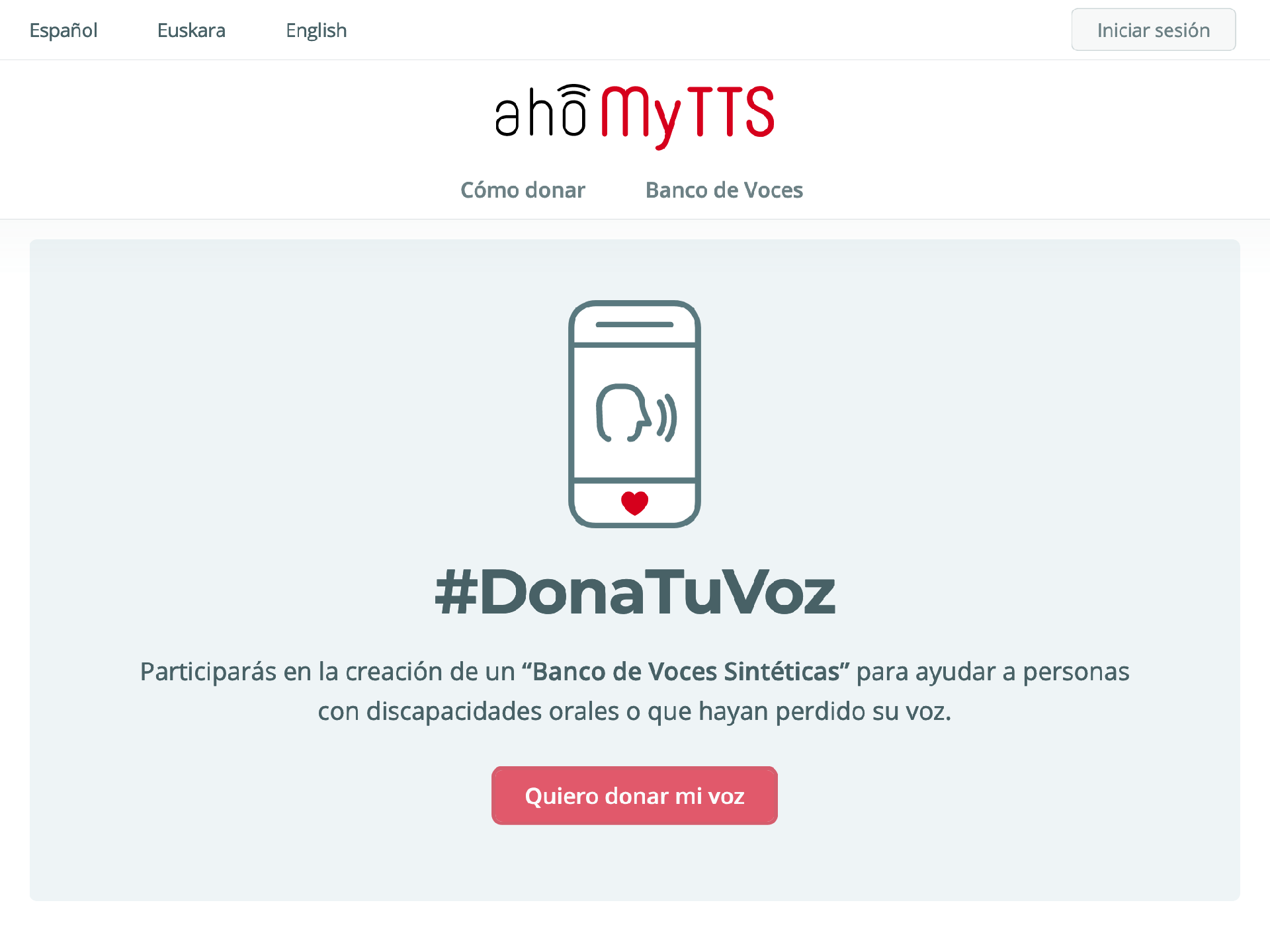 Home del proyecto
