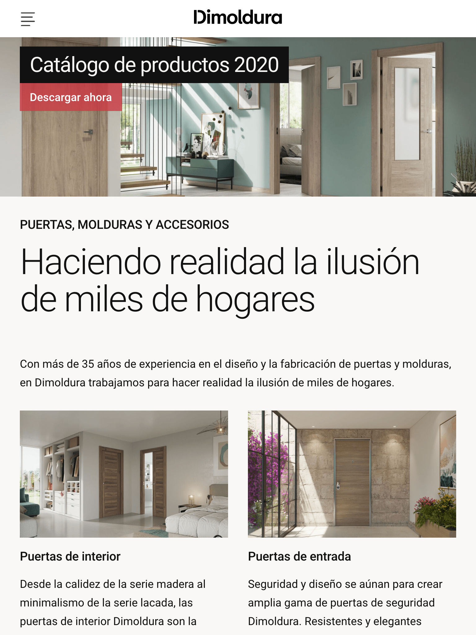 Categoría de productos