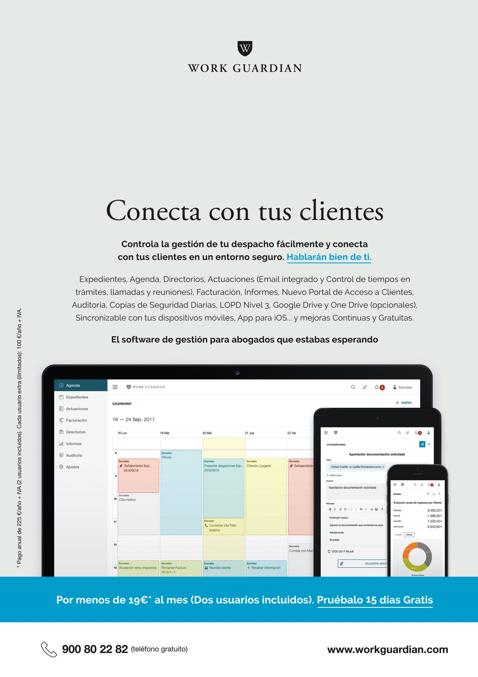 Anuncio en prensa especializada